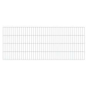 Panneau de clôture GAH-Alberts à double barre, galvanisé à chaud, 800x2000mm, pour jardins.