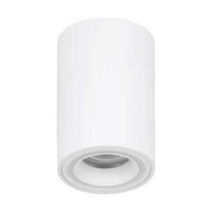 Plafoniera LED bianca Eglo Carosso-Z, dimmerabile con cambio colore RGB.