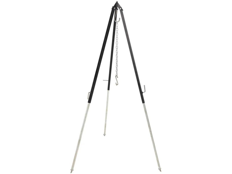 DreibeinSchwenkgrill Stahl SchwarzSilber Höhe 150 cm kaufen bei OBI