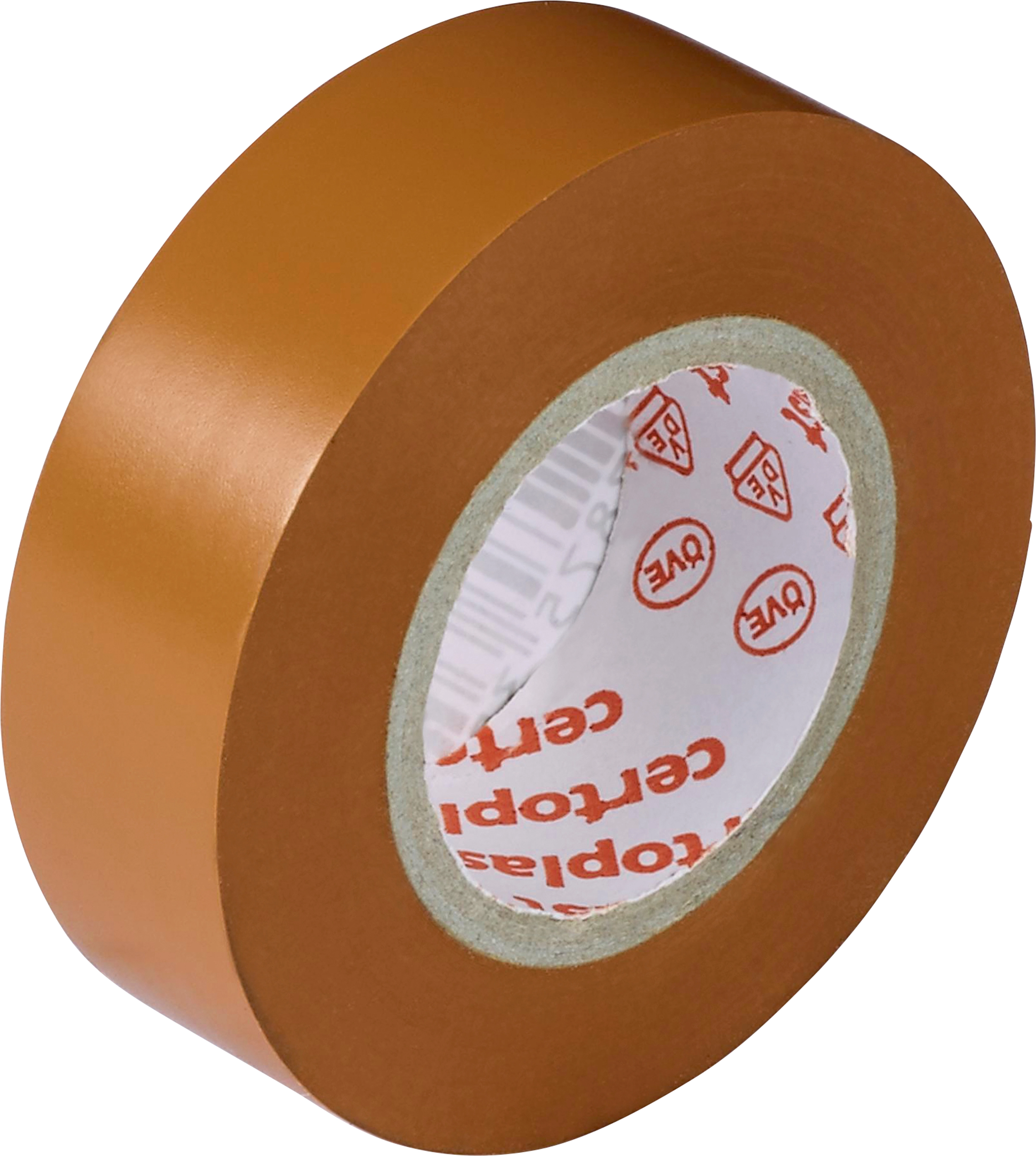 Ruban adhésif isolant électrique 15mm x 10m Couleur Orange