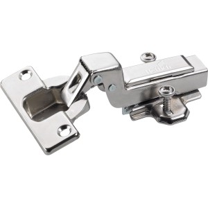 Charnière Hettich Intermat pour portes intérieures, montage clipsable, 15-25 mm.