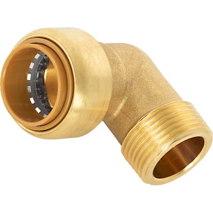 Steck-Winkel Messing Ø 22 mm x 26,4 mm (R 3/4)