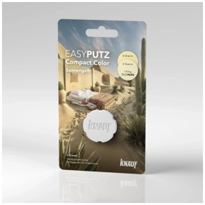 Pigment Knauf Compact Color Jaune Soleil, paquet de 2g pour enduit.