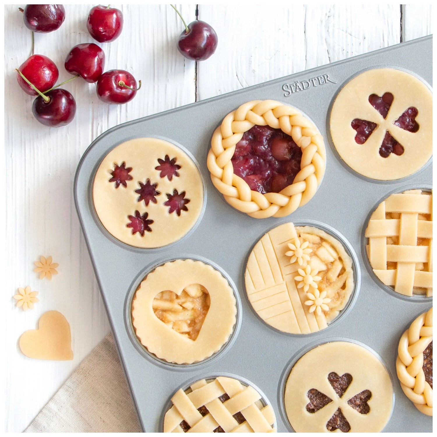 Staedter Stampo Per Biscotti A Forma Di Muffin/Cupcake – 5,5 Cm, Acciaio Inossidabile - 2