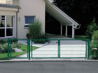 Gah Alberts Stabgitter-Einzeltor feuerverzinkt 1'000 mm x 1'000 mm