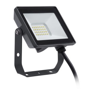 Faro LED da esterno Philips Projectline nero, 20 W, 3000 K, IP65. Robusto e impermeabile.