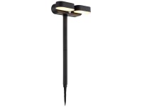 Globo LED-Solar-Bodenstrahler Kunststoff Mattschwarz 7,2 W