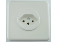 UP-Steckdose Mica Typ13 Weiss UP-Steckdose Mica Typ13 Weiss