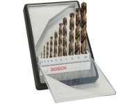 Bosch Robust Line Metallbohrer-Set HSS-Co 135° 1 - 10 mm / 10-tlg.