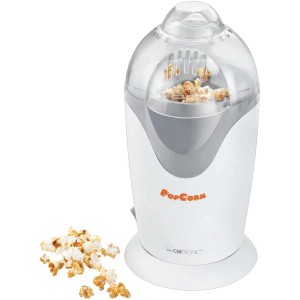Clatronic Popcorn Maker PM 3635 bianco/grigio con popcorn