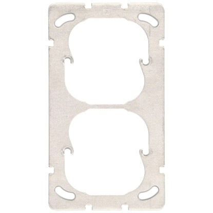 Befestigungsplatte EdizioDue Feller senkrecht Gr.1+1