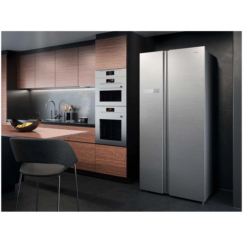 Kühlschrank SidebySide Edelstahl 592 l kaufen bei OBI