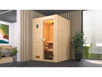 Weka Massivholzsauna Valida 1 Sparset Glastür OS 3,6 kW Weka Massivholzsauna Valida 1 Sparset Glastür OS 3,6 kW