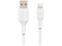 Belkin Lightning-Kabel Boost Charge Weiss Länge 1 m