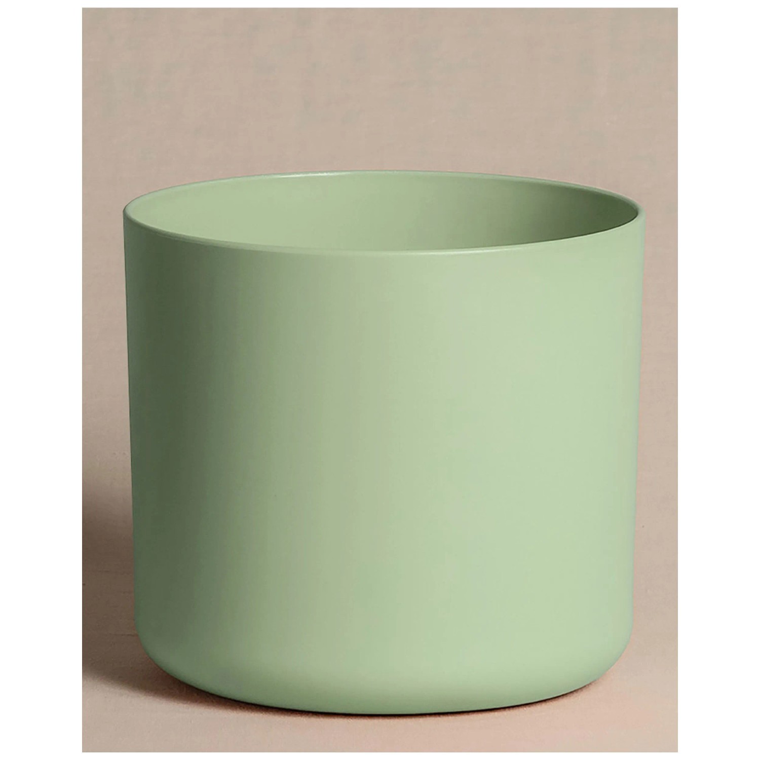 VASO ONDA D 25xH 22 cm PER FIORI E PIANTE IN PLASTICA COLORE GHIACCIO