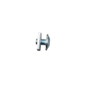 Fermagli per binari Maxi, set da 4 pezzi in metallo per il montaggio su binari per tende.