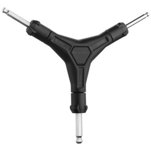 Birzman Innensechskant-Schlüssel Y-Grip S Ball, 4/5/6 mm, für Schraubarbeiten.