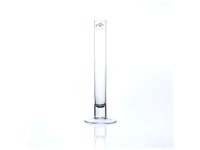 Vase Solifleur mit Fuss Klar Ø 3 cm / Höhe 25 cm