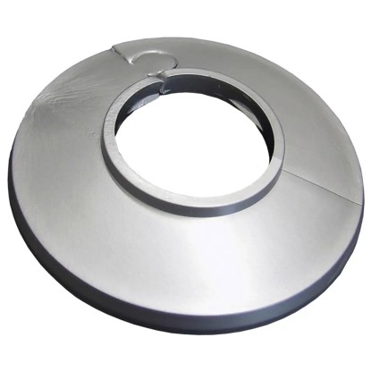 Heizungsrohrrosette Silbergrau Innen Ø 22 mm