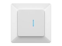 UP-Druckschalter Modino Priamos beleuchtet Weiss UP-Druckschalter Modino Priamos beleuchtet Weiss