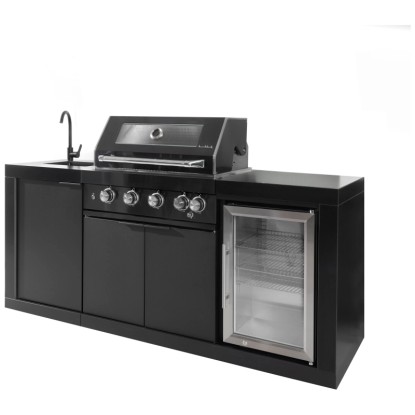 Buschbeck Outdoorküche Liverpool (HxBxT) 112 x 58 x 195 cm