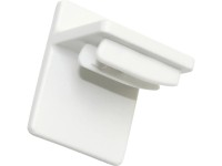 Gardinia Plissee-Klebeträger Concept Kunststoff Weiss