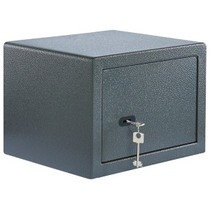 Cassaforte per mobili Burg-Wächter PS 120 K, cassaforte compatta antracite con chiave.
