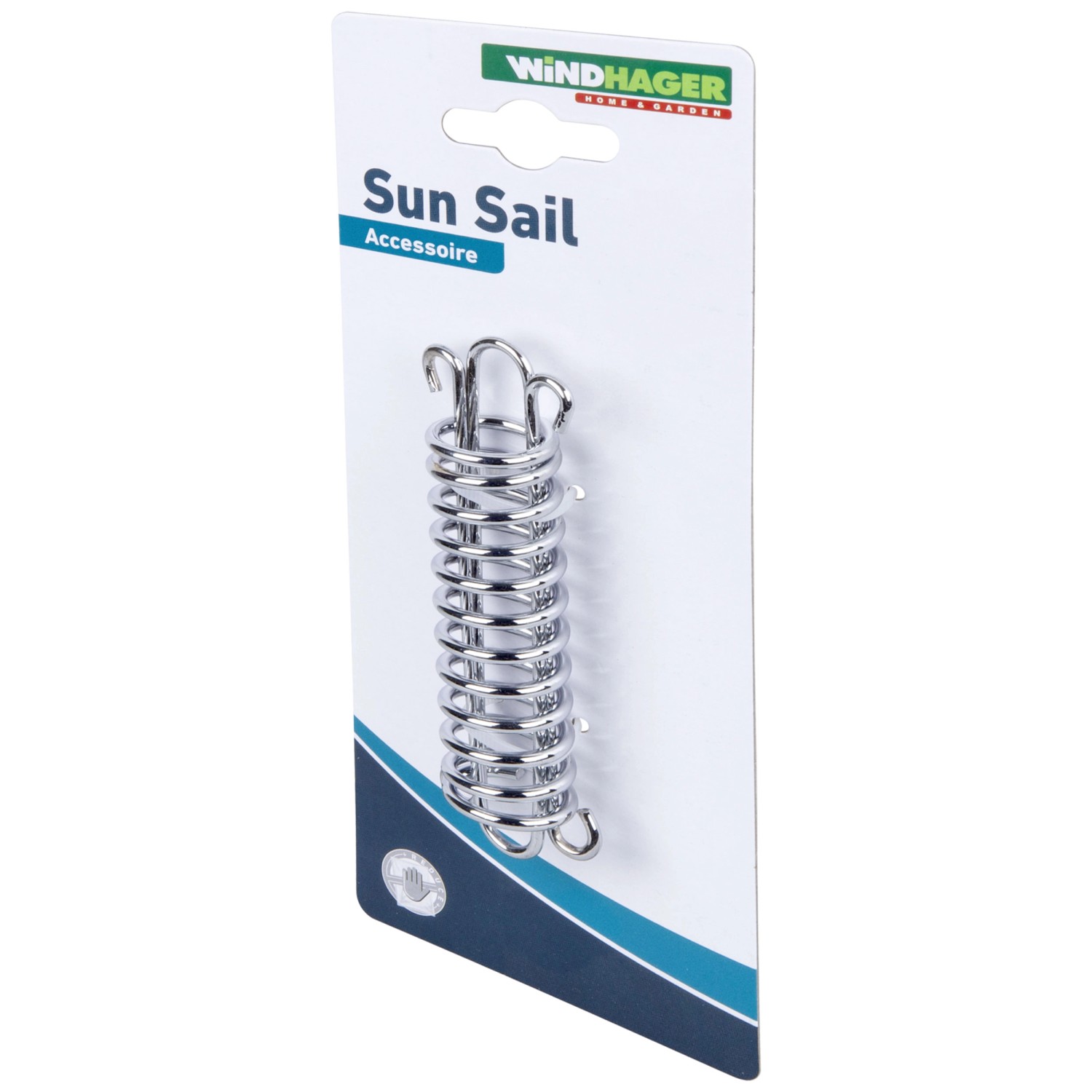 Windhager Spannfeder für Sonnensegel Stahl Ø 3,5 cm / Länge 11 cm