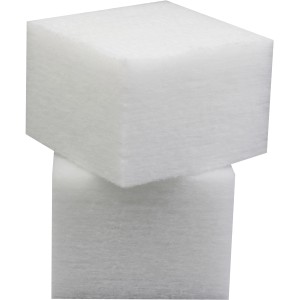 Summer Fun Universal Filter Cartridge Cube, cubes de mousse blanche pour systèmes de filtration.