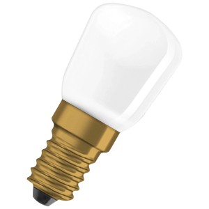 Osram Speziallampe T26, matt, E14, warmweiß, 15W. Kompakte Glühbirne für Kühlschrank oder Nähmaschine.