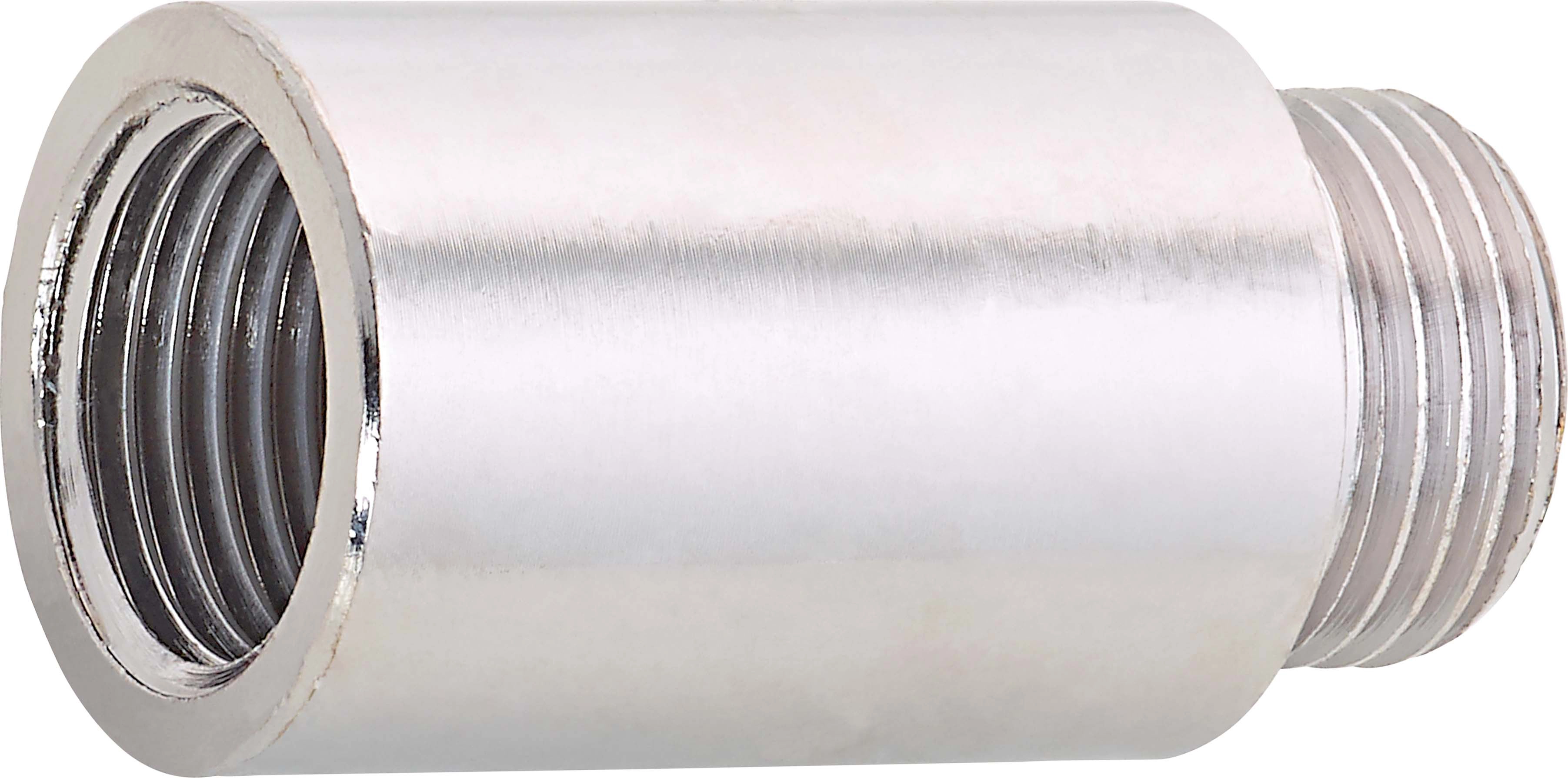 Rallonge de robinet Chrome 18,6 mm (Rp 1/2) / 21 mm (R 1/2) / 40 mm