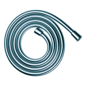 Hansgrohe Isiflex tubo doccia, cromo, 125 cm, flessibile e resistente all'attorcigliamento.