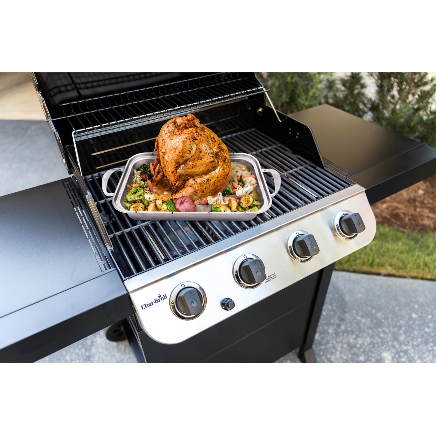 Königs-grill 2 - Kappenberger Damm 20 Char-Broil Grill+® Brataufsatz für Bierdosen-Hähnchen Edelstahl kaufen