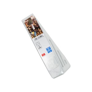 LUX Alu-Drehspaltkeil Comfort, 65 cm, 800 g, pour bois dur, emballé.