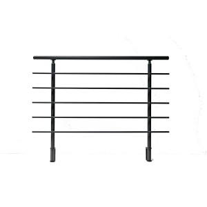 Kit de rampe Dieda, largeur 150 cm, anthracite, pour montage latéral.