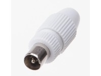 Schwaiger Antennenstecker Quickfix Weiss