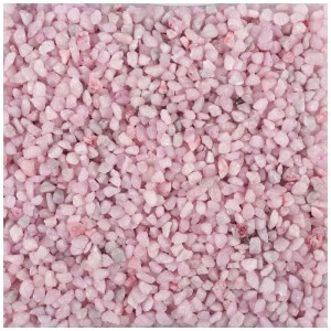Granulato decorativo rosa, grana 2-3 mm. Ideale per vasi, ciotole e progetti di artigianato.