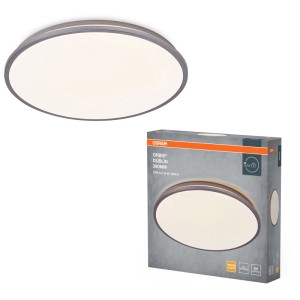 Plafonnier LED Osram Orbis Dublin, argenté, Ø 39cm, 24W, avec emballage.