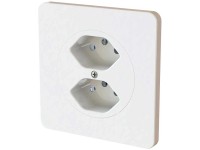 UP-Steckdose maxONE 2 x T13 / 10 A / 250 UP-Steckdose maxONE 2 x T13 / 10 A / 250