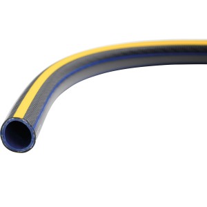 Tuyau d'arrosage flexible LUX-TOOLS PRO (1 pouce) vendu au mètre, idéal pour l'irrigation du jardin.