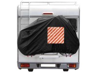 Fahrradschutzhülle Heck mit Spannhaken und Gummizug