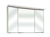Pelipal Spiegelschrank 3D mit LED Quantum Kompakt Weiss Glanz 105 cm x 72 cm Pelipal Spiegelschrank 3D mit LED Quantum Kompakt Weiss Glanz 105 cm x 72 cm