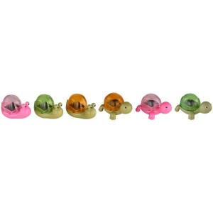 Globo LED luci solari animali, plastica, colori assortiti, 1 pezzo.