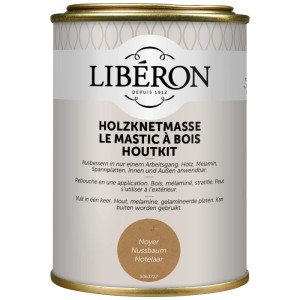 Dose Holzknetmasse Nussbaum zur Holzreparatur von Liberon