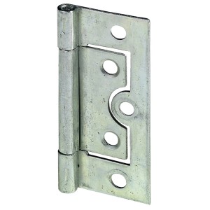 Cerniera per anta a lamelle Hettich, 63x25mm, acciaio zincato, per mobili e ante.