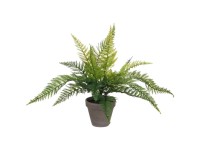 Mica Decorations Kunstpflanze Farn Grün Topf Ø 36 cm / Höhe 40 cm