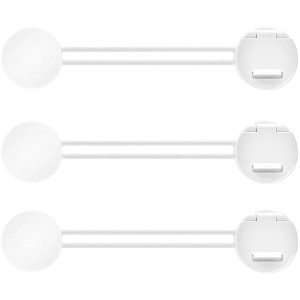 Confezione da 3 Reer multi-sicure bianche per cassetti, armadi e altro.