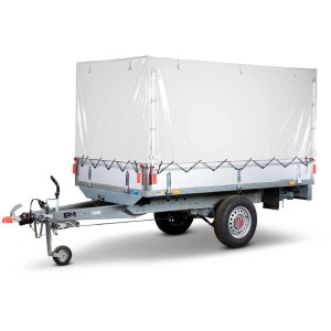 Stema Remorque Set Basic SH 1300-25-13.1 avec accessoires, incluant bâche.