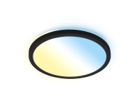 Briloner LED-Deckenleuchte Kada CCT Schwarz 2'400 lm / Ø 29,5