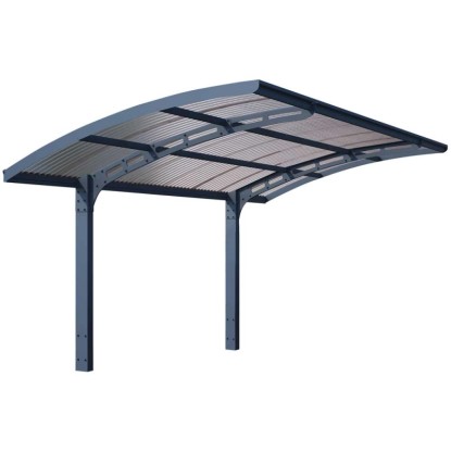 Carport Arizona Wave 5000 Grau (HxBxT) 274 x 289 x 495 cm